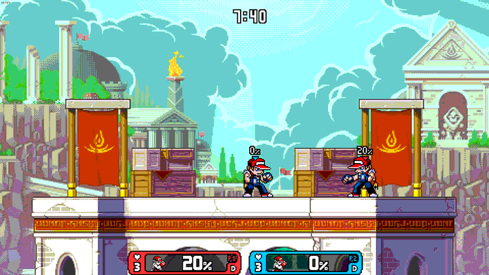 Terry in Rivals of Aether